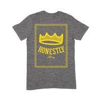 Honestly Original Crown Tee Graphite/Mustard