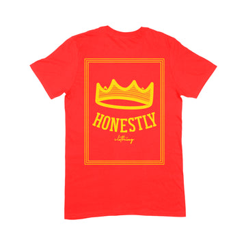 Honestly Original Crown Tee Red/Mustard