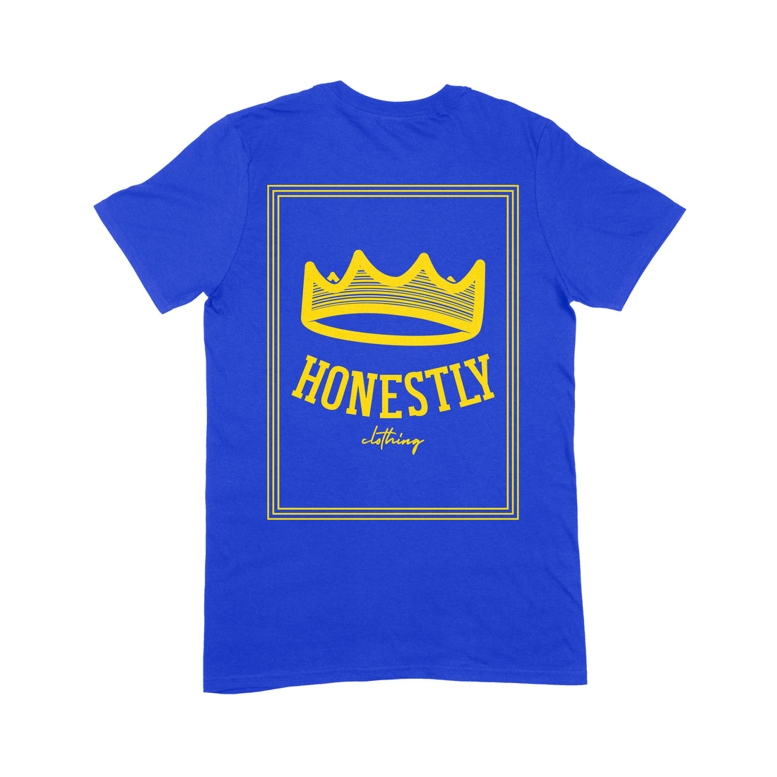 Honestly Original Crown Tee Royal/Mustard